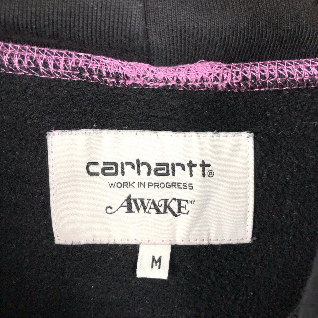 Carhartt AWAKE Sweat Pullover Hoodie, Men's Size M (approx.) cotton black type Vintage Second Hand