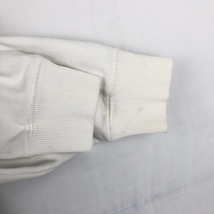 Stussy sweatshirt pullover hoodie, men's size M polyester white type Vintage Second Hand