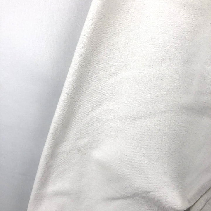Stussy sweatshirt pullover hoodie, men's size M polyester white type Vintage Second Hand