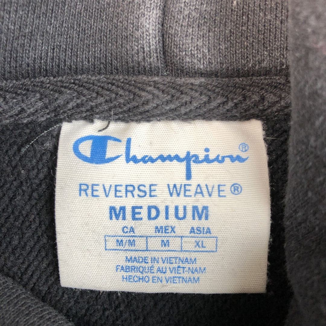 Champion REVERSE WEAVE Reverse Weave Sweat Pullover Hoodie Men's M cotton black type Vintage Second Hand