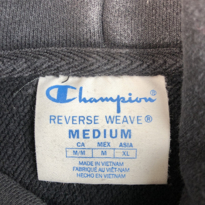 Champion REVERSE WEAVE Reverse Weave Sweat Pullover Hoodie Men's M cotton black type Vintage Second Hand