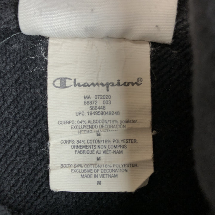 Champion REVERSE WEAVE Reverse Weave Sweat Pullover Hoodie Men's M cotton black type Vintage Second Hand
