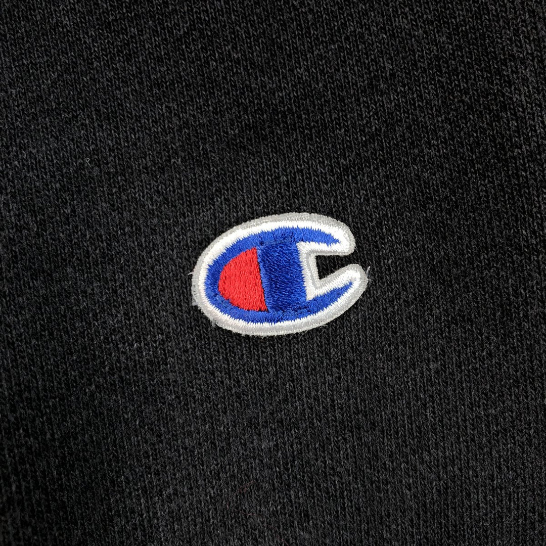 Champion REVERSE WEAVE Reverse Weave Sweat Pullover Hoodie Men's M cotton black type Vintage Second Hand