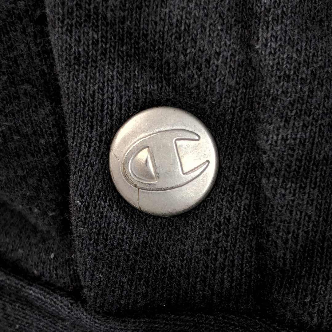 Champion REVERSE WEAVE Reverse Weave Sweat Pullover Hoodie Men's M cotton black type Vintage Second Hand