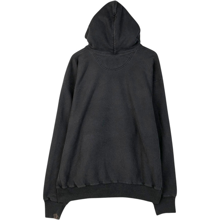 Champion PREMIUM REVERSE WEAVE Sweat Pullover Hoodie (Men's XXL equivalent) unclear black type Vintage Second Hand