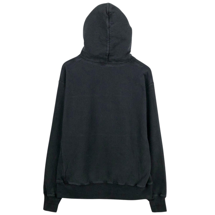 Champion REVERSE WEAVE Reverse Weave Sweat Pullover Hoodie Men's L size cotton black type Vintage Second Hand