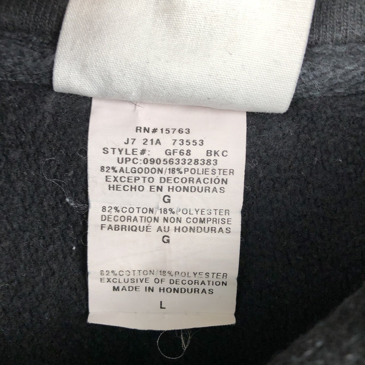 Champion REVERSE WEAVE Reverse Weave Sweat Pullover Hoodie Men's L size cotton black type Vintage Second Hand