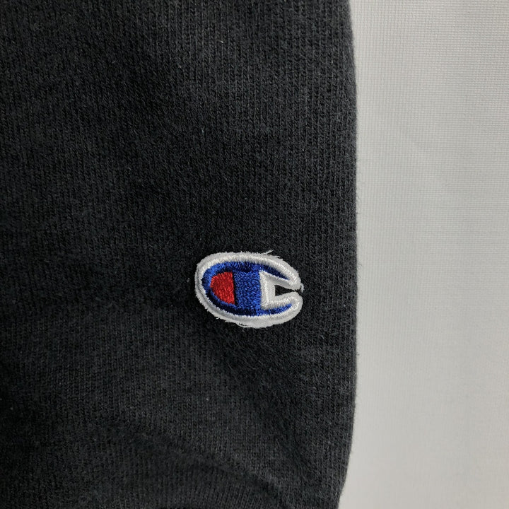 Champion REVERSE WEAVE Reverse Weave Sweat Pullover Hoodie Men's L size cotton black type Vintage Second Hand