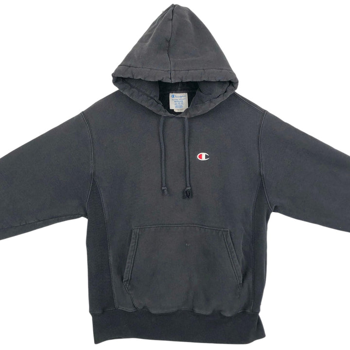 Champion REVERSE WEAVE Reverse Weave Sweat Pullover Hoodie Men's M cotton black type Vintage Second Hand