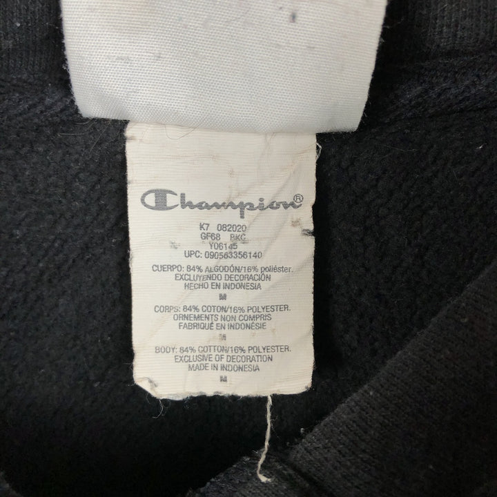 Champion REVERSE WEAVE Reverse Weave Sweat Pullover Hoodie Men's M cotton black type Vintage Second Hand