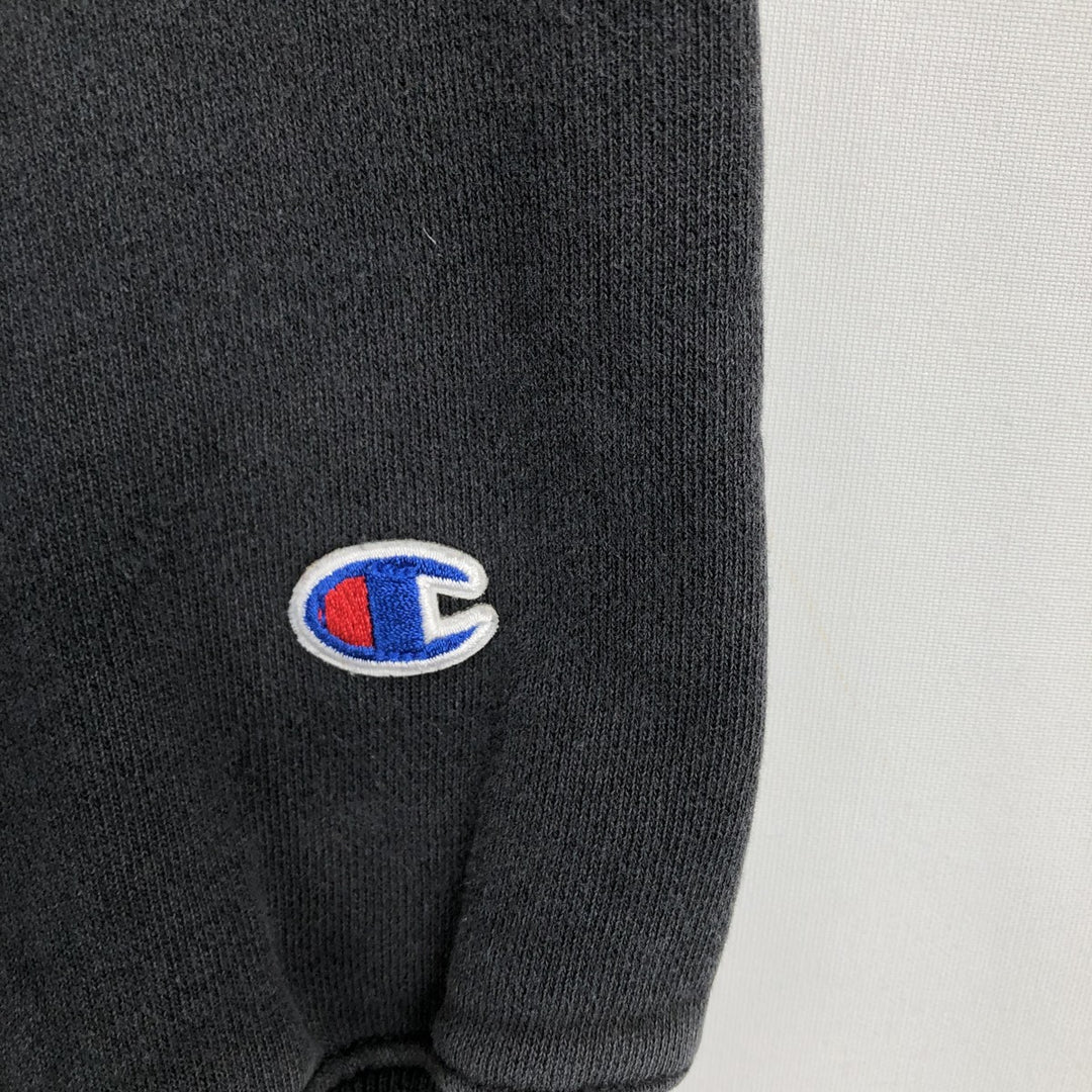 Champion REVERSE WEAVE Reverse Weave Sweat Pullover Hoodie Men's M cotton black type Vintage Second Hand