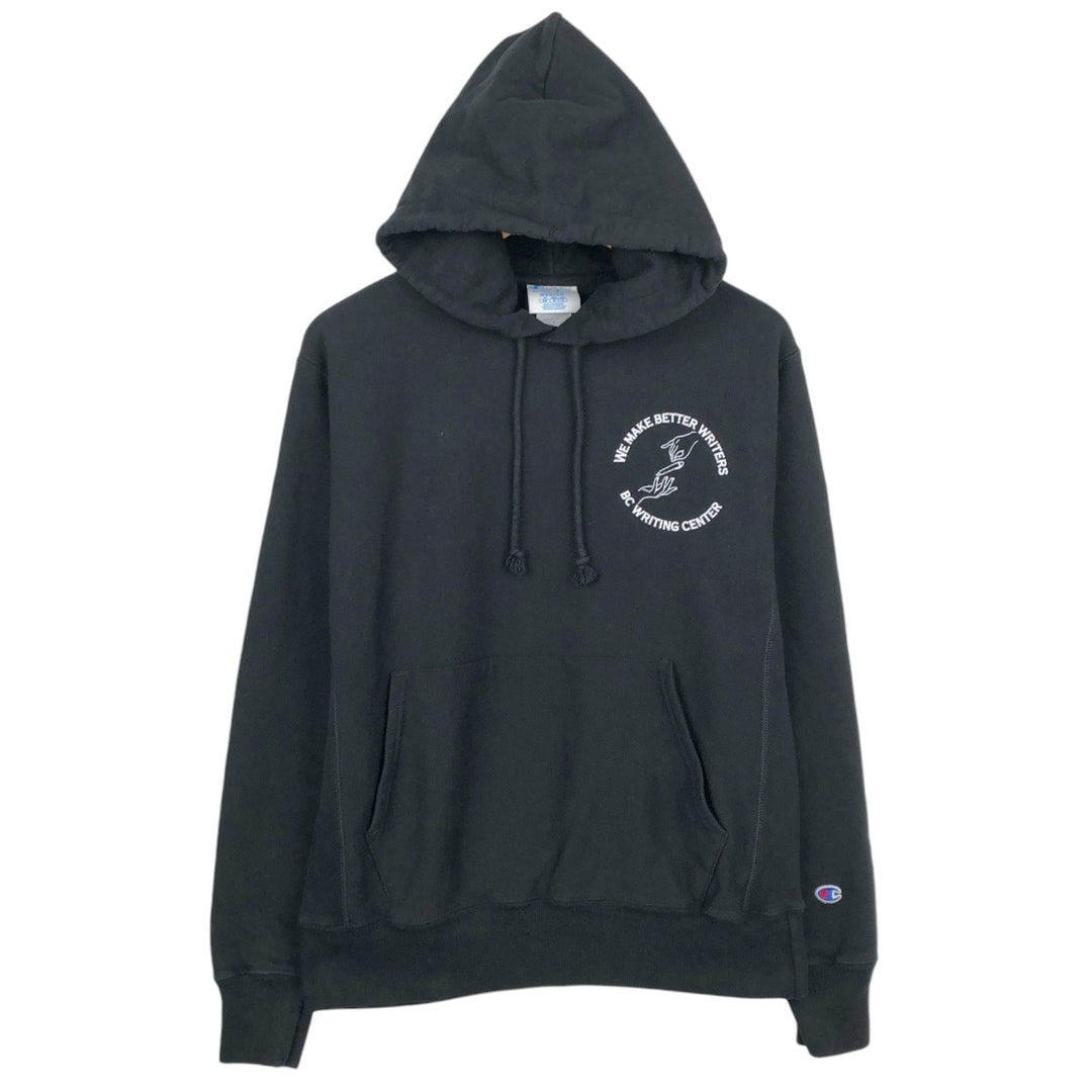 Champion REVERSE WEAVE Reverse Weave Sweat Pullover Hoodie Men's M cotton black type Vintage Second Hand