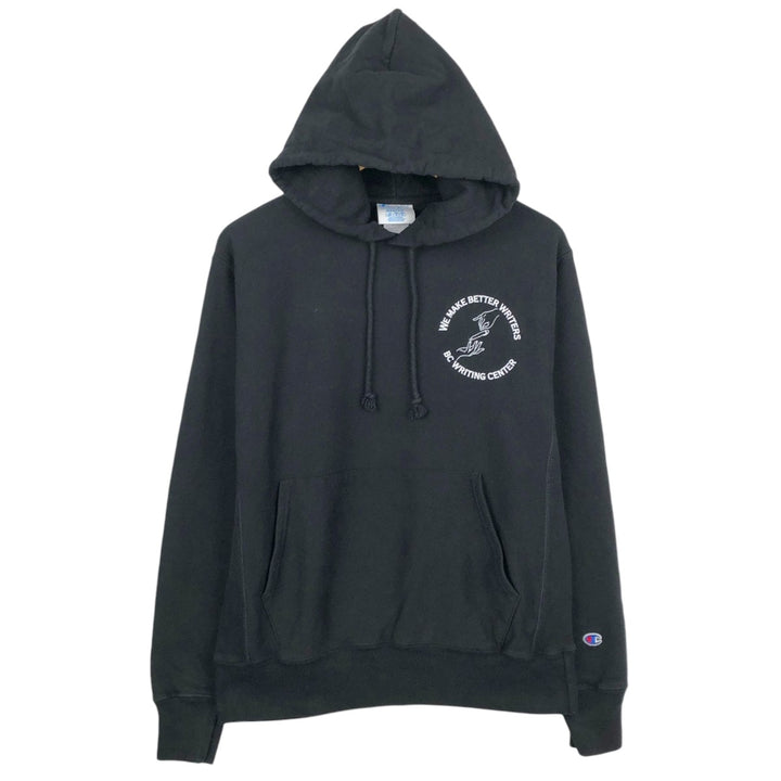 Champion REVERSE WEAVE Reverse Weave Sweat Pullover Hoodie Men's M cotton black type Vintage Second Hand