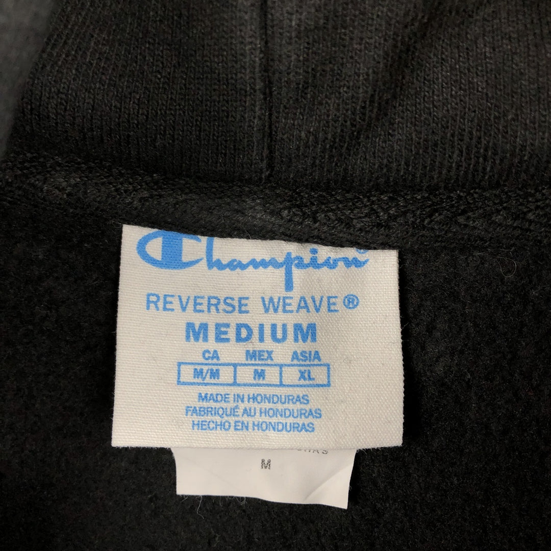 Champion REVERSE WEAVE Reverse Weave Sweat Pullover Hoodie Men's M cotton black type Vintage Second Hand