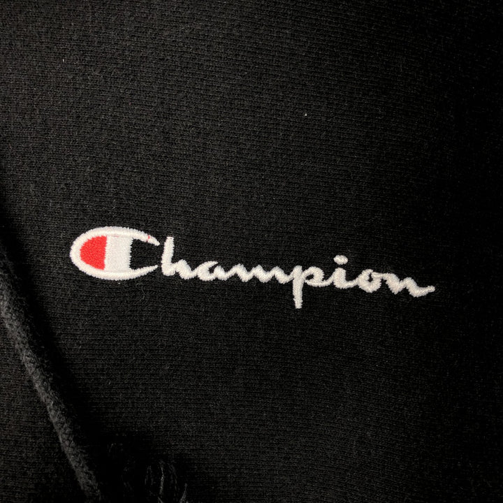Champion REVERSE WEAVE Reverse Weave Sweat Pullover Hoodie Men's M cotton black type Vintage Second Hand