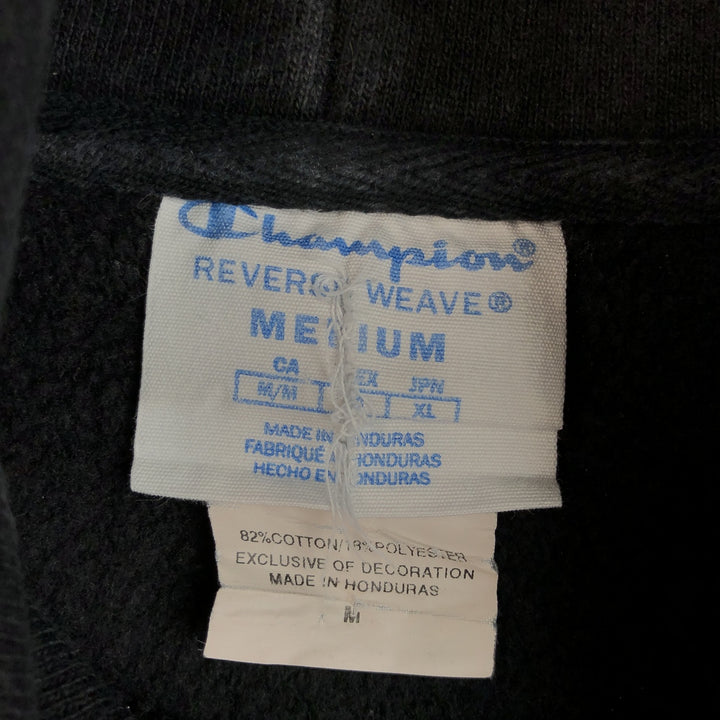 Champion REVERSE WEAVE Reverse Weave Sweat Pullover Hoodie Men's M cotton black type Vintage Second Hand