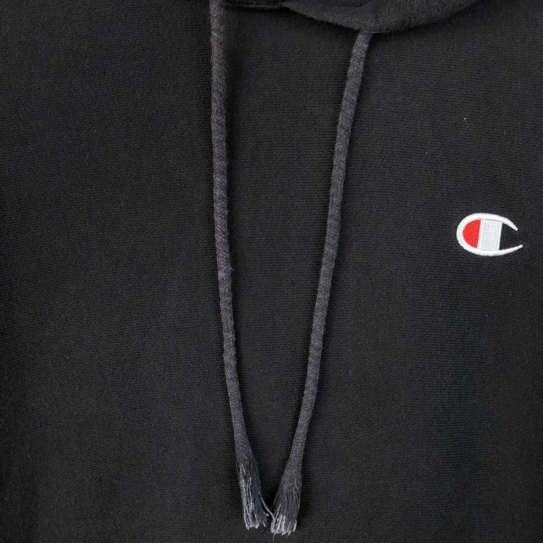 Champion REVERSE WEAVE Reverse Weave Sweat Pullover Hoodie Men's L size unclear black type Vintage Second Hand