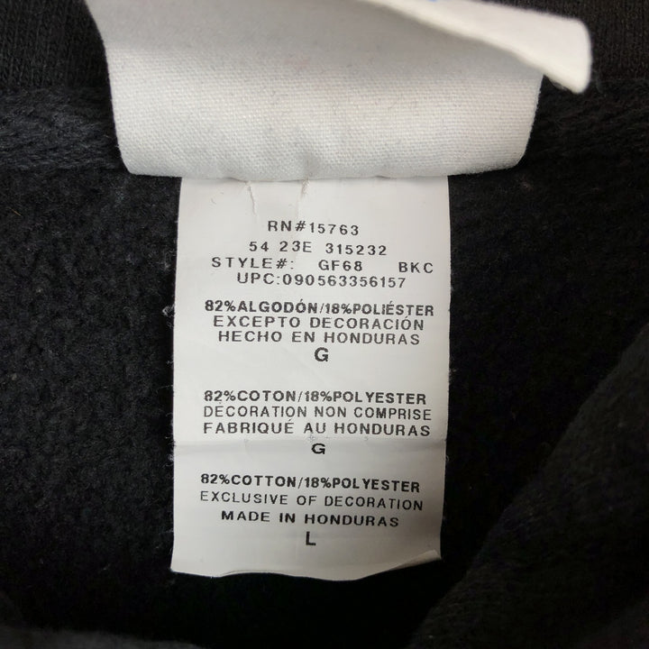 Champion REVERSE WEAVE Reverse Weave Sweat Pullover Hoodie Men's L size cotton black type Vintage Second Hand