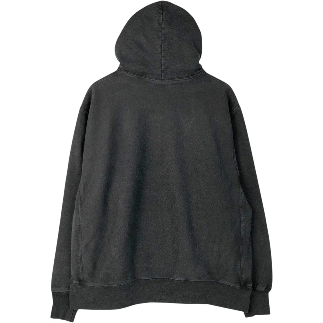 Champion Sweatshirt Pullover Hoodie Men's XL cotton black type Vintage Second Hand