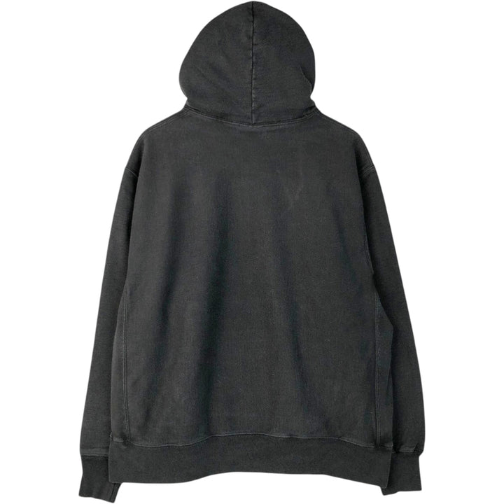 Champion Sweatshirt Pullover Hoodie Men's XL cotton black type Vintage Second Hand