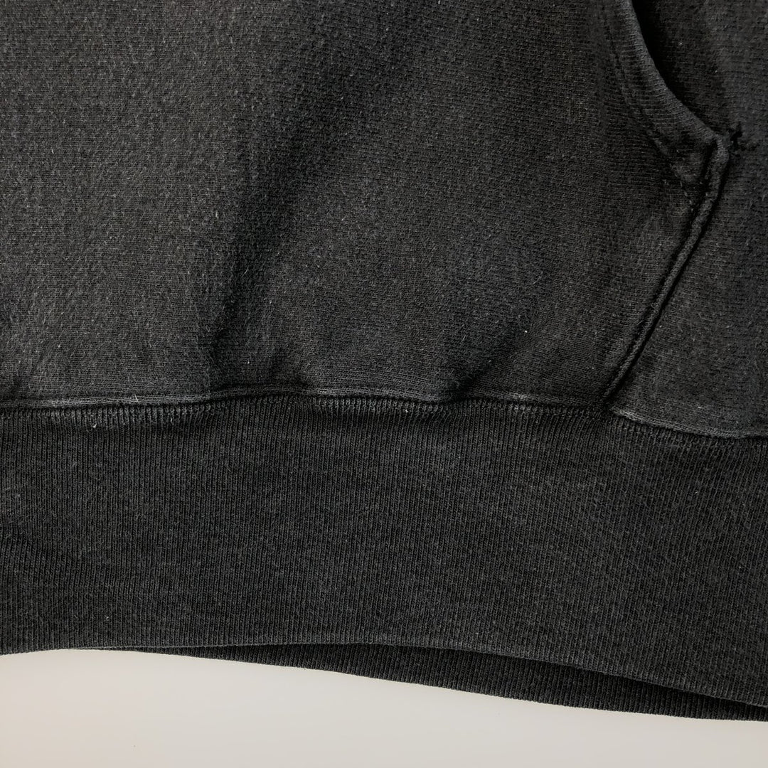 Champion Sweatshirt Pullover Hoodie Men's XL cotton black type Vintage Second Hand
