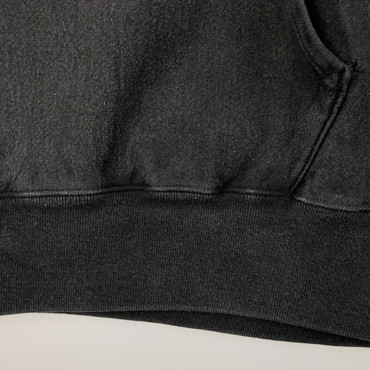 Champion Sweatshirt Pullover Hoodie Men's XL cotton black type Vintage Second Hand