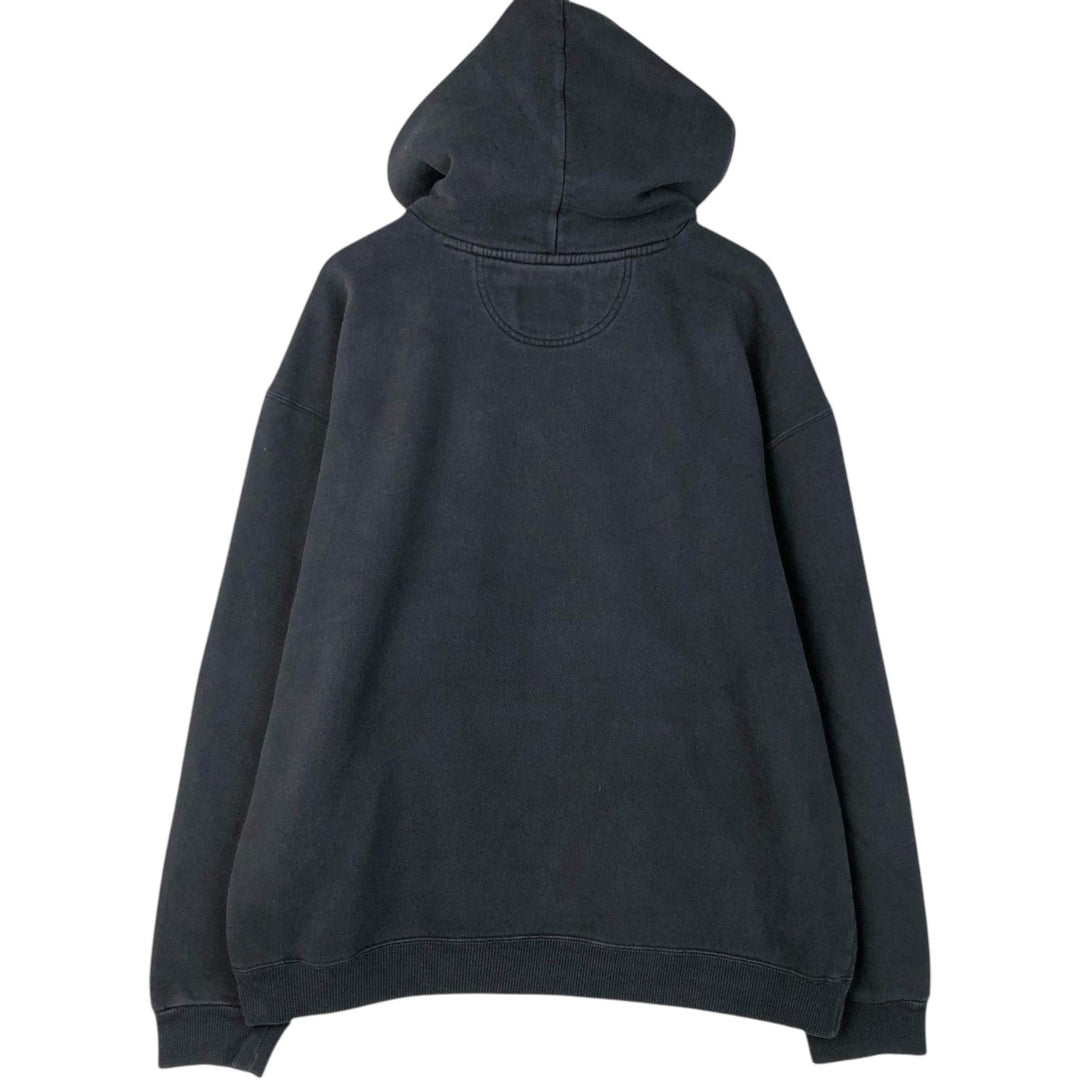 Champion Authentic Athletic Apparel Sweatshirt Pullover Hoodie, Men's XXL cotton navy blue type Vintage Second Hand
