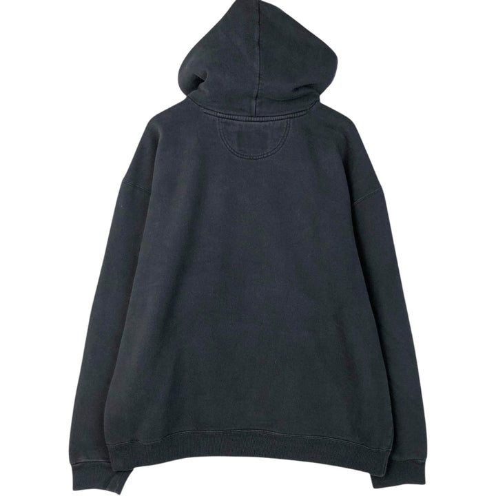 Champion Authentic Athletic Apparel Sweatshirt Pullover Hoodie, Men's XXL cotton navy blue type Vintage Second Hand