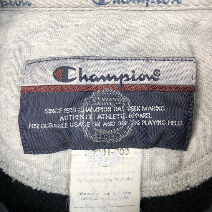Champion Authentic Athletic Apparel Sweatshirt Pullover Hoodie, Men's XXL cotton navy blue type Vintage Second Hand