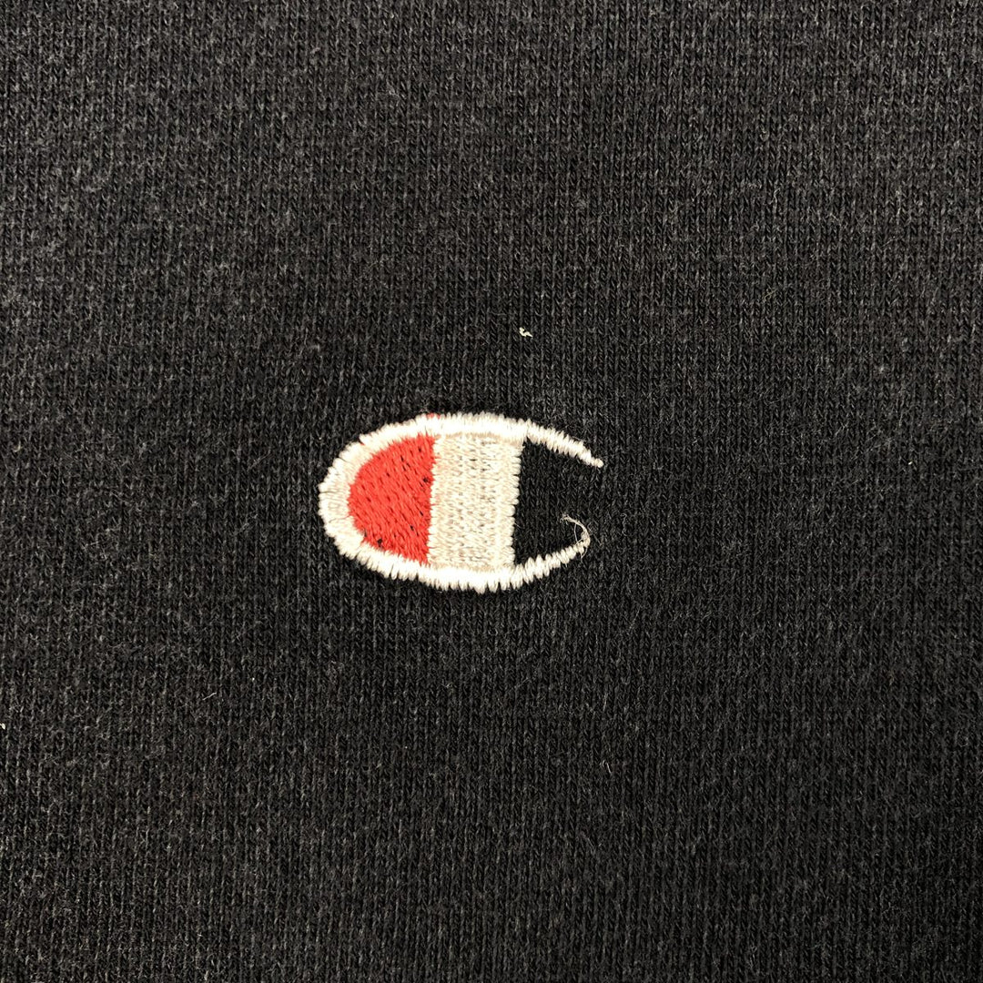Champion Authentic Athletic Apparel Sweatshirt Pullover Hoodie, Men's XXL cotton navy blue type Vintage Second Hand