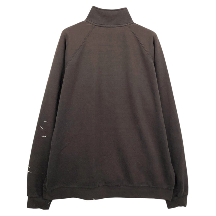 Carhartt Half-Zip Sweatshirt, Men's Size XL (approx.) cotton black type Vintage Second Hand