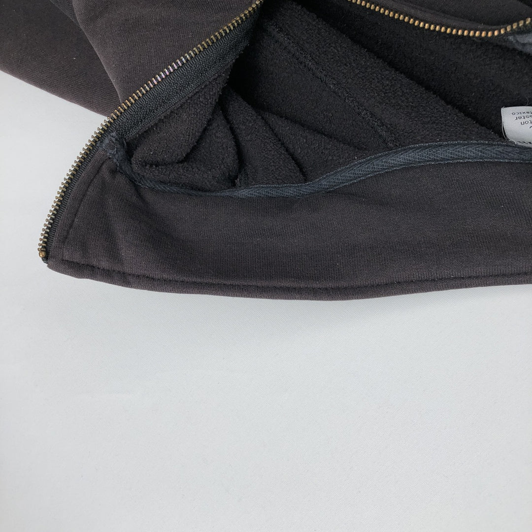 Carhartt Half-Zip Sweatshirt, Men's Size XL (approx.) cotton black type Vintage Second Hand