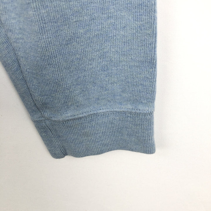 Ralph Lauren POLO by Ralph Lauren Half-Zip Sweatshirt, Men's Size L cotton Blue type light blue Vintage Second Hand