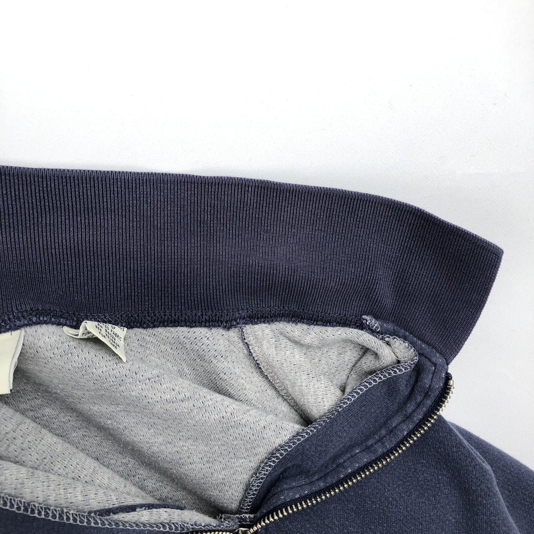 90'S GAP (Old GAP) Collared Half-Zip Sweatshirt, Men's Size XL (Equivalent), Vintage cotton navy blue type Vintage Second Hand