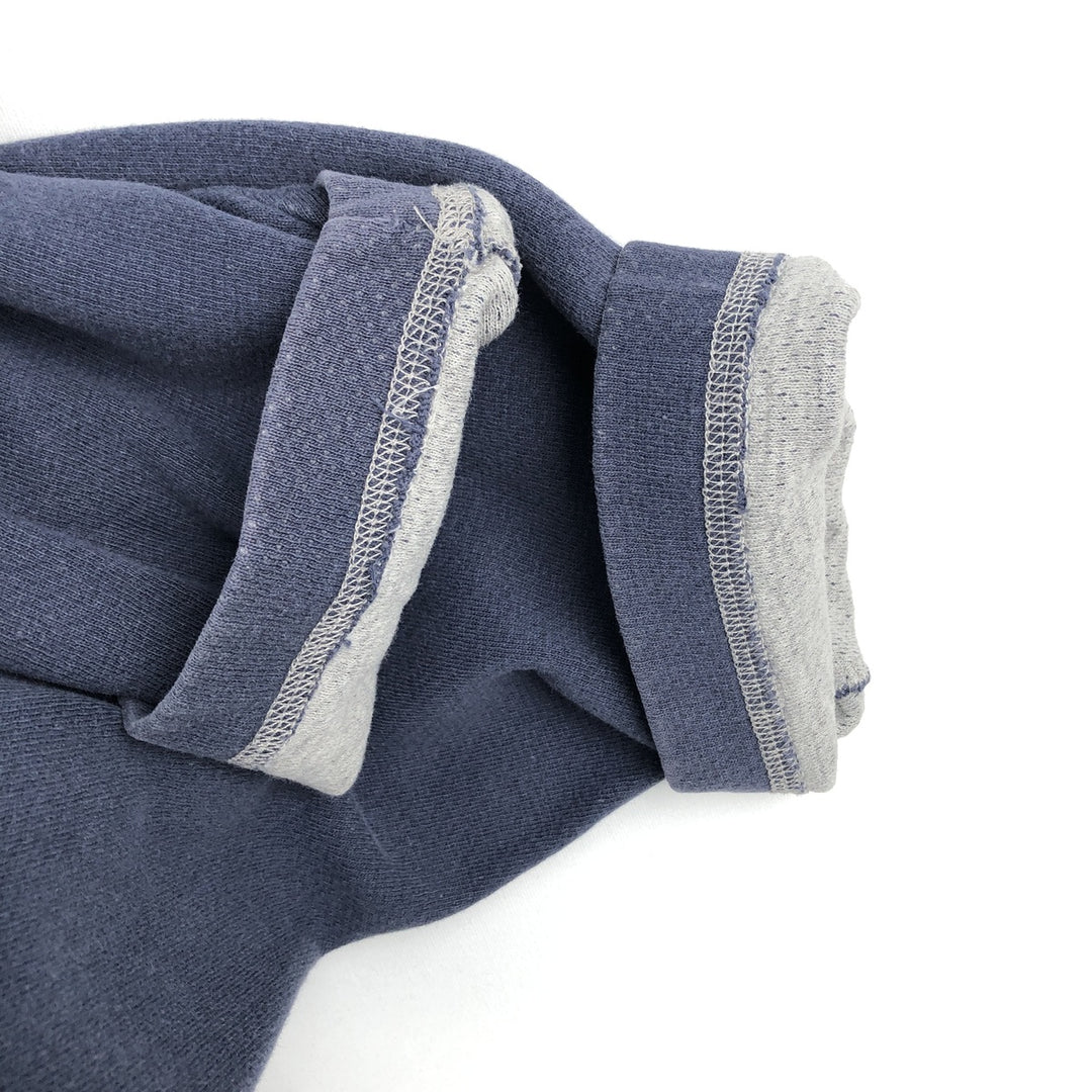 90'S GAP (Old GAP) Collared Half-Zip Sweatshirt, Men's Size XL (Equivalent), Vintage cotton navy blue type Vintage Second Hand
