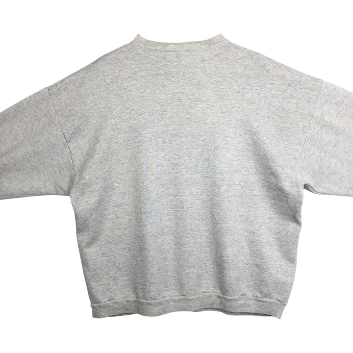 90'S Tultex NFL Dallas Cowboys Print Sweatshirt, Made in USA, Men's XL (approx.), Vintage cotton gray type Vintage Second Hand