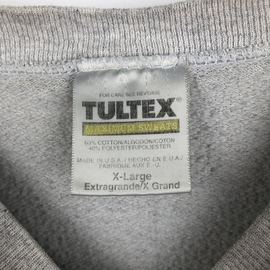 90'S Tultex NFL Dallas Cowboys Print Sweatshirt, Made in USA, Men's XL (approx.), Vintage cotton gray type Vintage Second Hand