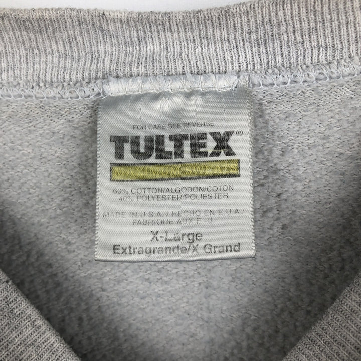 90'S Tultex NFL Dallas Cowboys Print Sweatshirt, Made in USA, Men's XL (approx.), Vintage cotton gray type Vintage Second Hand