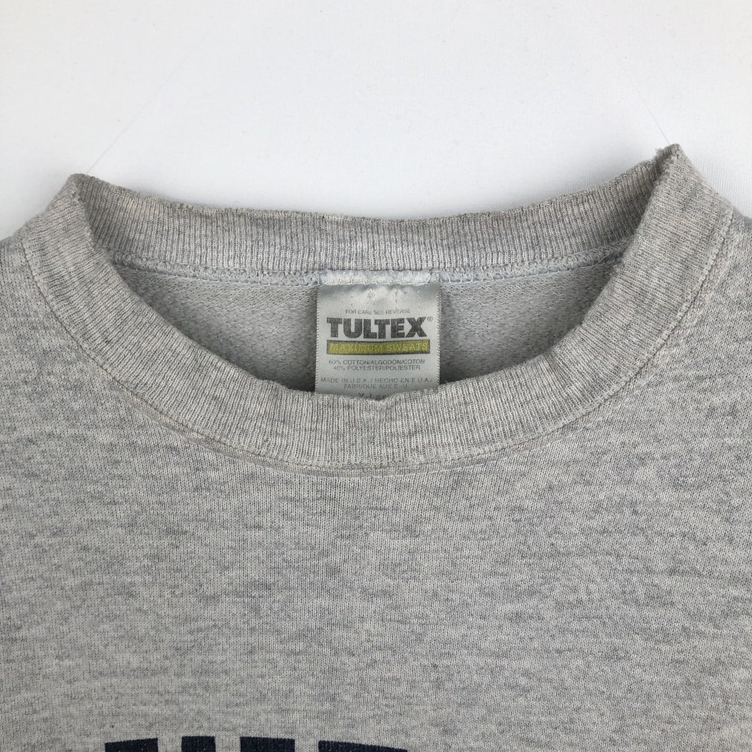 90'S Tultex NFL Dallas Cowboys Print Sweatshirt, Made in USA, Men's XL (approx.), Vintage cotton gray type Vintage Second Hand