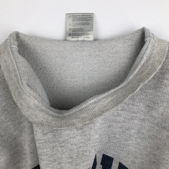 90'S Tultex NFL Dallas Cowboys Print Sweatshirt, Made in USA, Men's XL (approx.), Vintage cotton gray type Vintage Second Hand