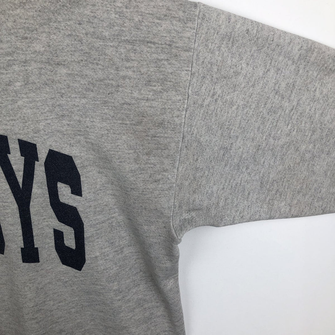 90'S Tultex NFL Dallas Cowboys Print Sweatshirt, Made in USA, Men's XL (approx.), Vintage cotton gray type Vintage Second Hand