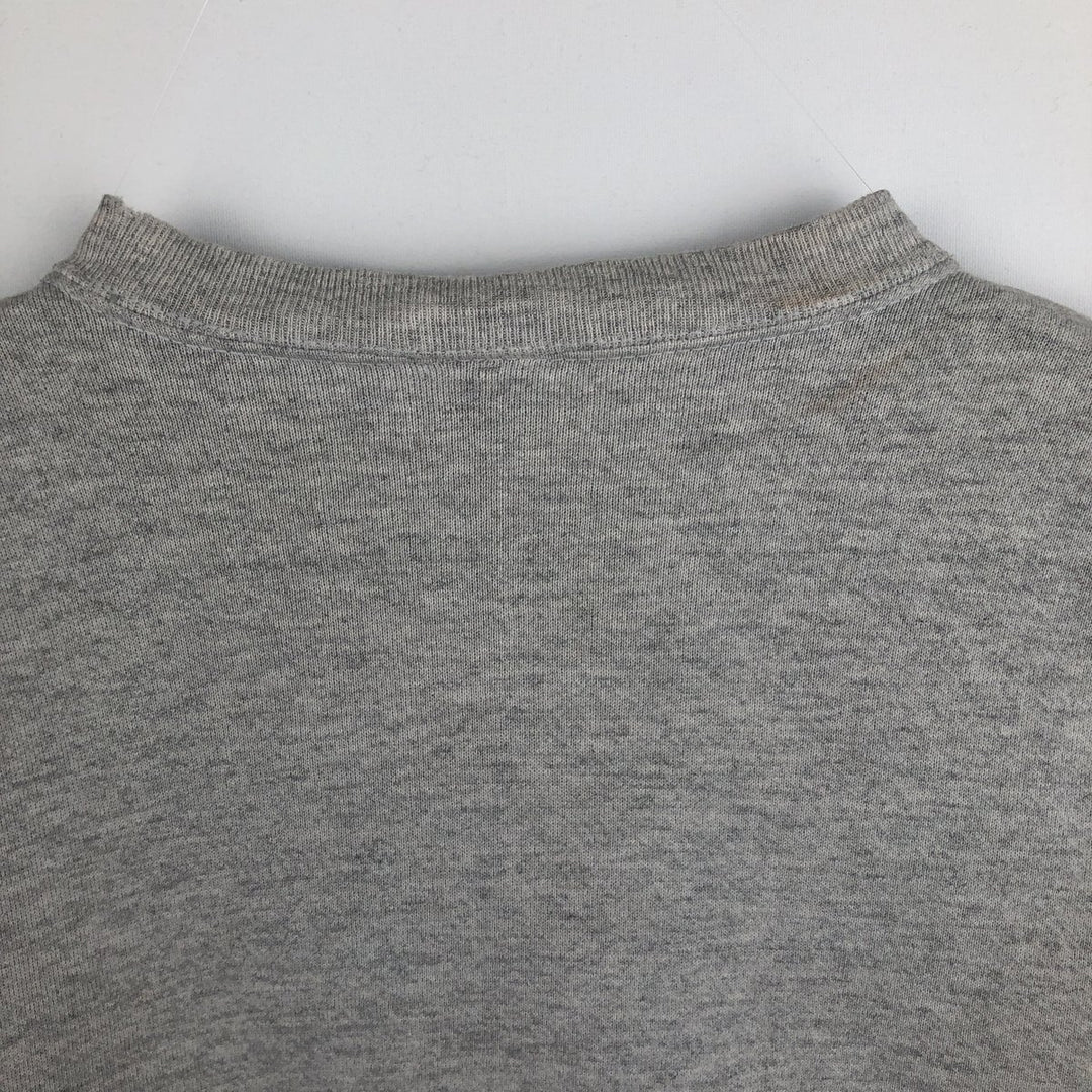 90'S Tultex NFL Dallas Cowboys Print Sweatshirt, Made in USA, Men's XL (approx.), Vintage cotton gray type Vintage Second Hand