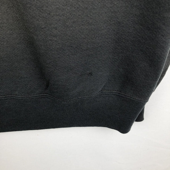 90'S Russell NFL Pittsburgh Steelers Print Sweatshirt, Made in USA, Men's Size XL (approx.) cotton black type Vintage Second Hand