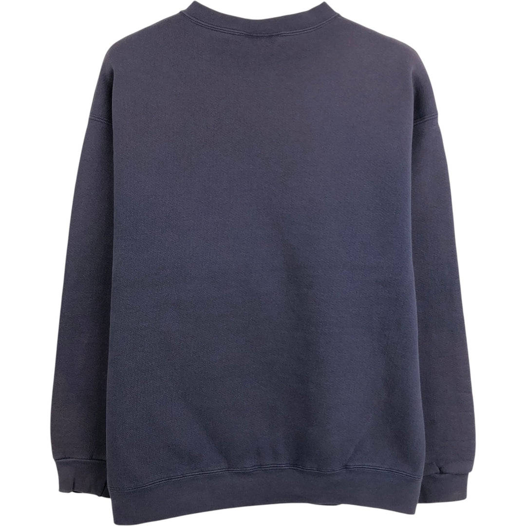 MLB New York Yankees sweatshirt, men's size L (approx.) unclear navy blue type Vintage Second Hand