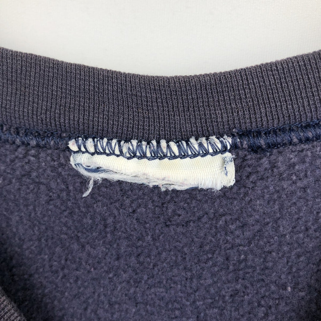 MLB New York Yankees sweatshirt, men's size L (approx.) unclear navy blue type Vintage Second Hand