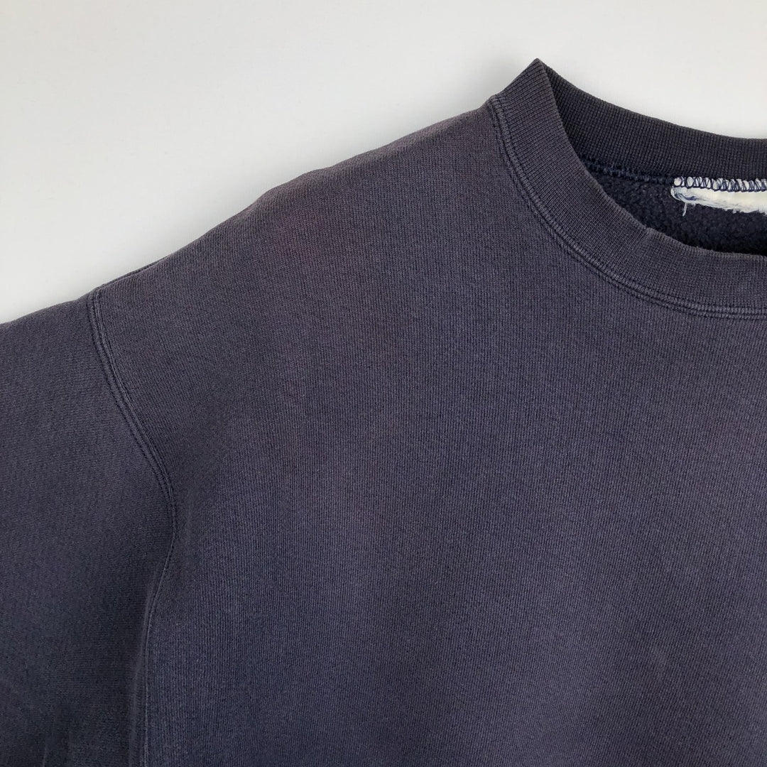 MLB New York Yankees sweatshirt, men's size L (approx.) unclear navy blue type Vintage Second Hand