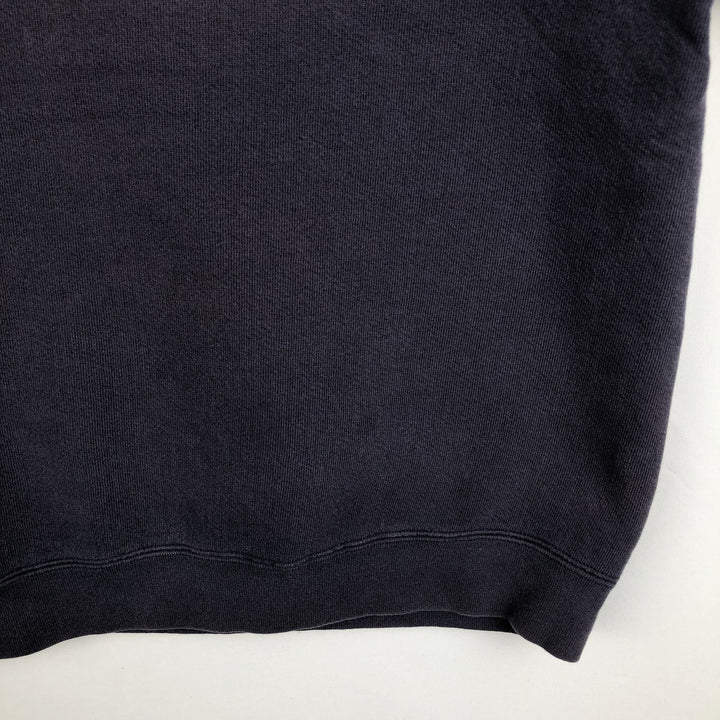 MLB New York Yankees sweatshirt, men's size L (approx.) unclear navy blue type Vintage Second Hand