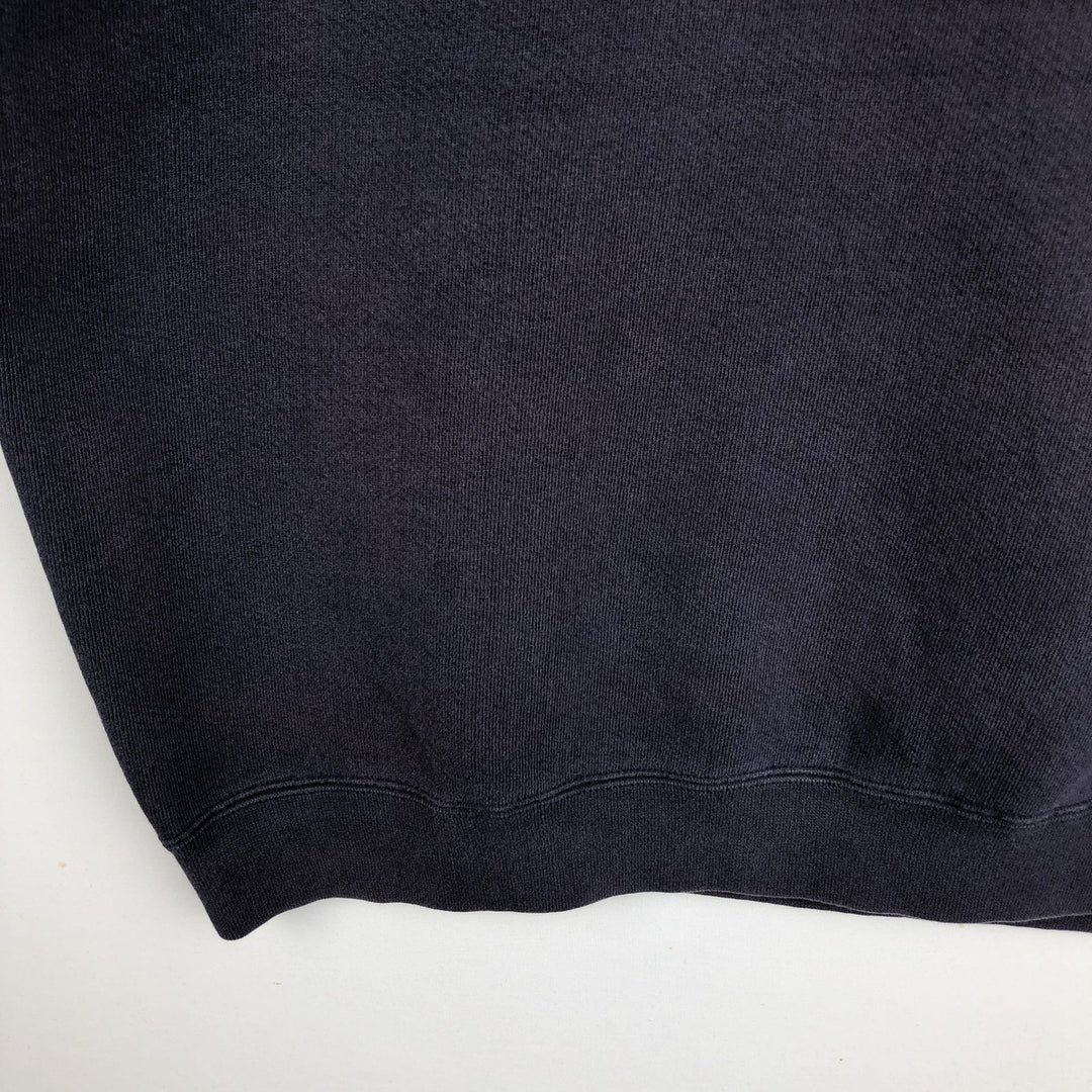 MLB New York Yankees sweatshirt, men's size L (approx.) unclear navy blue type Vintage Second Hand