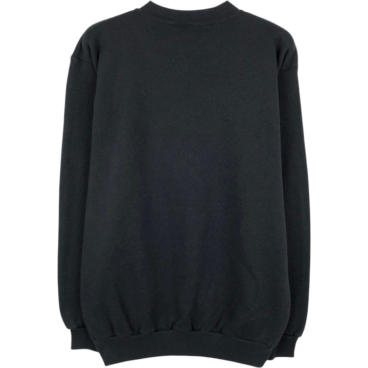 90'S NFL Oakland Raiders Print Sweatshirt, Men's Size S (approx.), Vintage unclear black type Vintage Second Hand