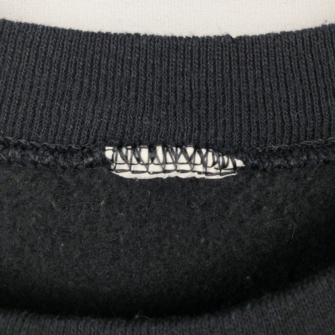 90'S NFL Oakland Raiders Print Sweatshirt, Men's Size S (approx.), Vintage unclear black type Vintage Second Hand